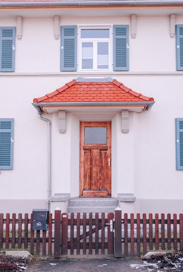 Ferienwohnung Am Federsee Bad Buchau Exteriör bild