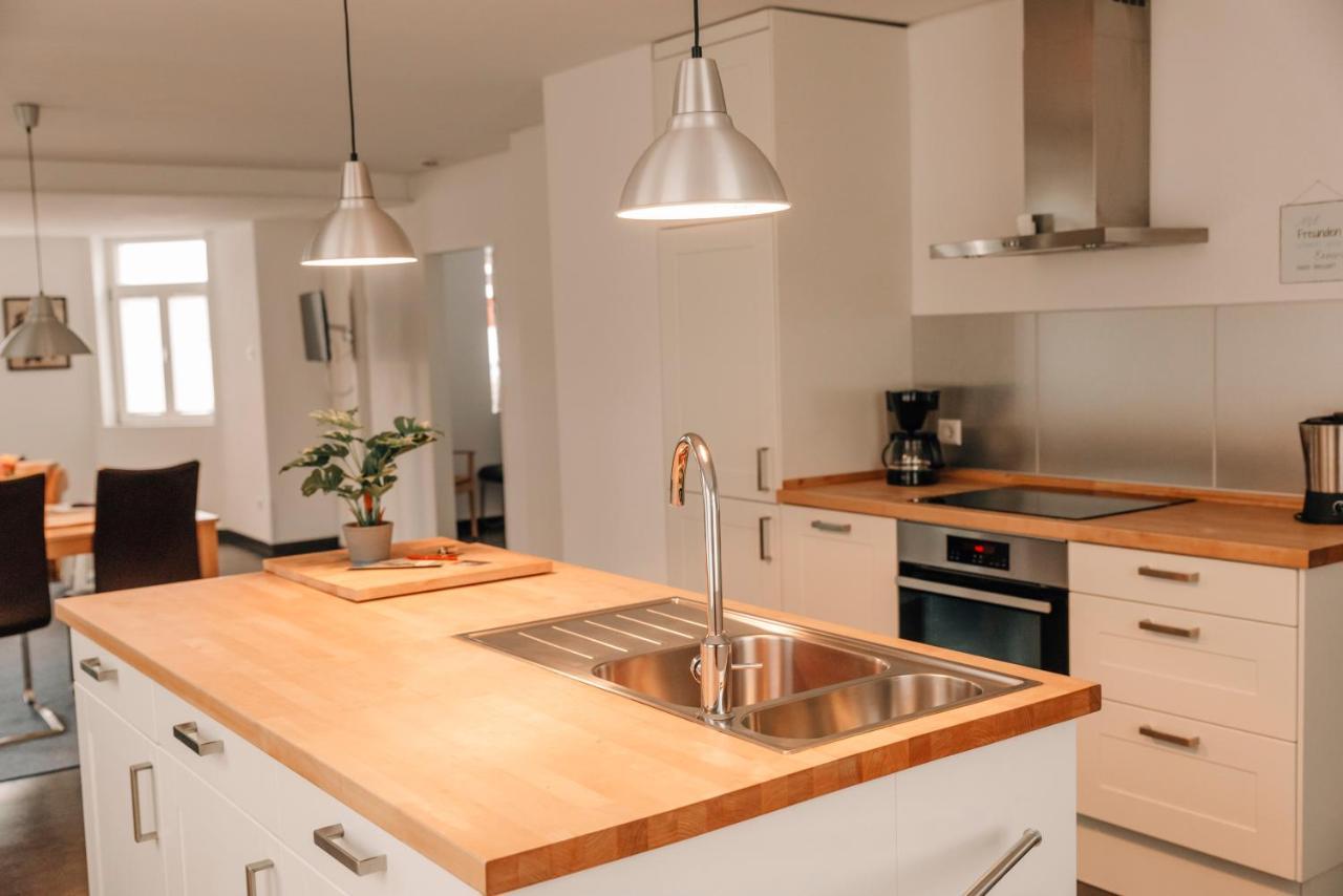 Ferienwohnung Am Federsee Bad Buchau Exteriör bild